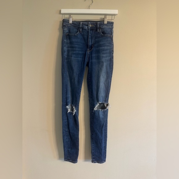 American Eagle Super Hi Rise Jegging Next Level Stretch - Picture 1 of 5